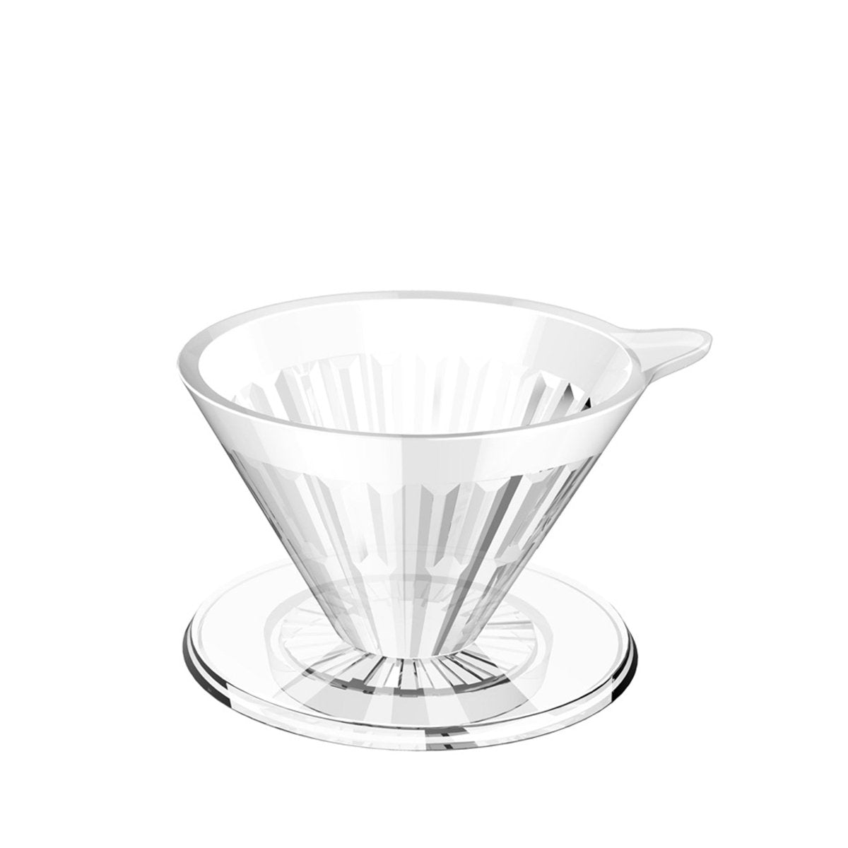Pour Over Dripper V01 Plast - Crystal Eye - Barista och Espresso