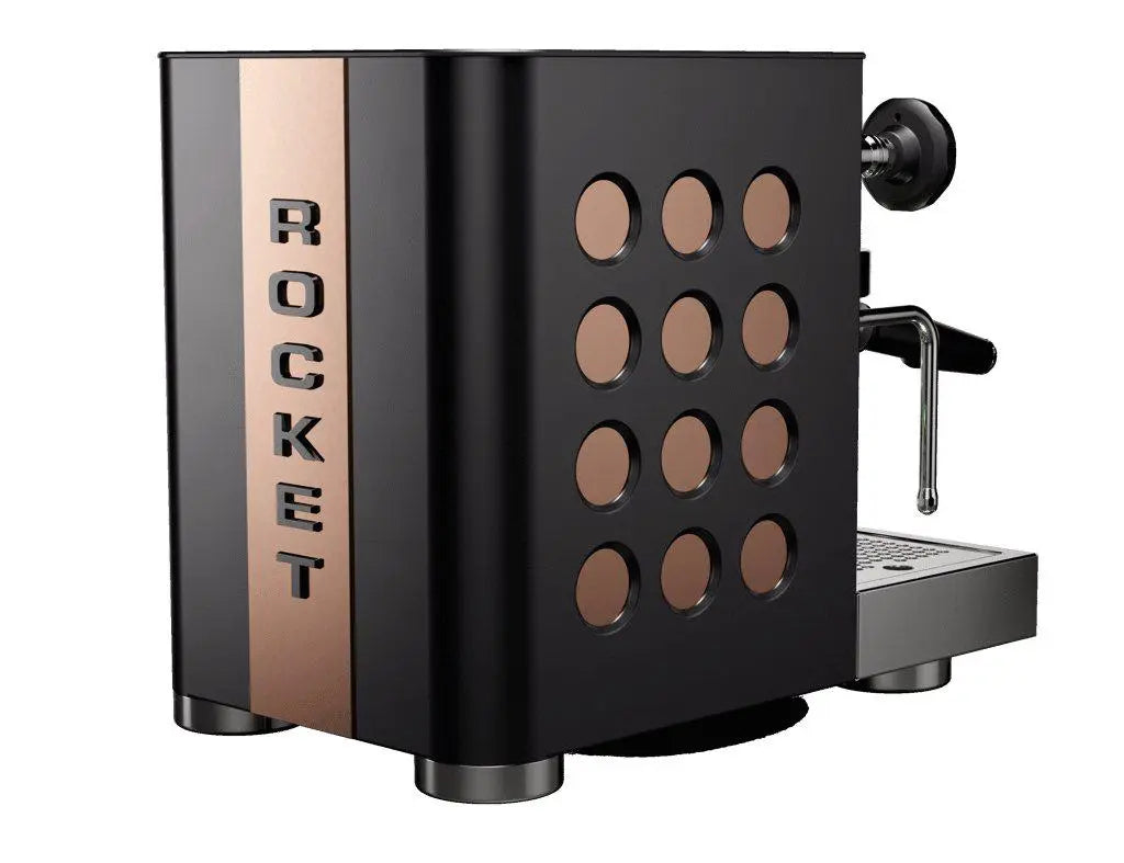 Rocket Appartamento TCA-Rocket Espresso-Schwaarz/Kupfer-Barista an Espresso
