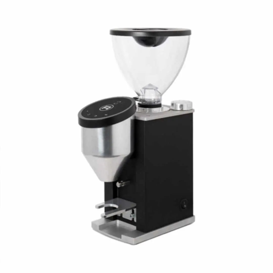 Rocket Faustino 3.1-50 mm flaach Mahlscheiwen-Rocket Espresso-Schwaarz-Barista an Espresso