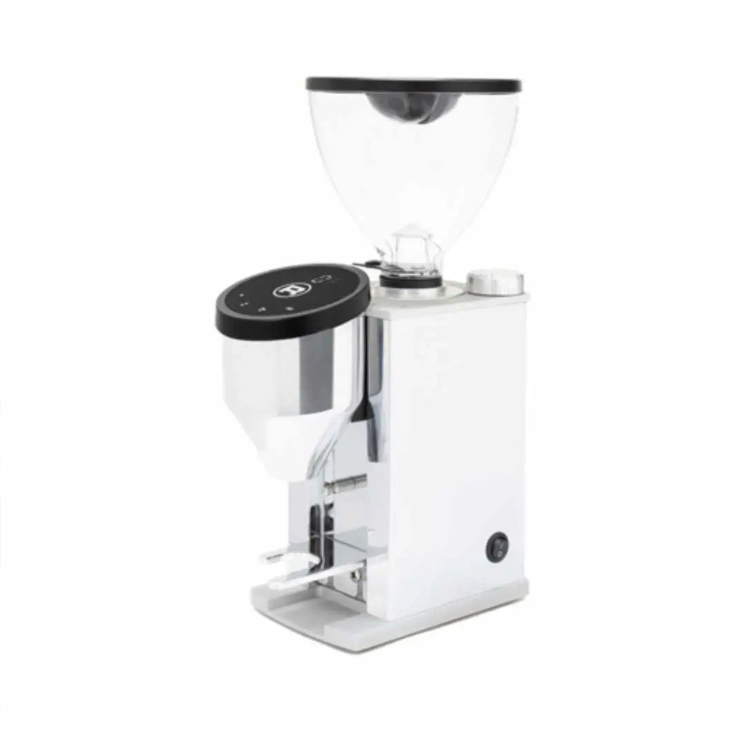 Rocket Faustino 3.1-50 mm flaach Mahlscheiwen-Rocket Espresso-Chrom-Barista an Espresso