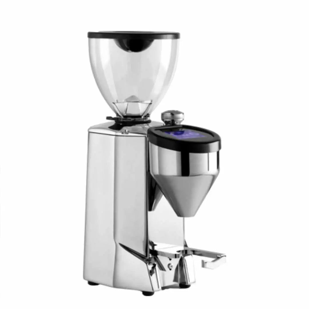 Rocket Fausto-65 mm flaach Mahlscheiwen-Rocket Espresso-Chrom-Barista an Espresso