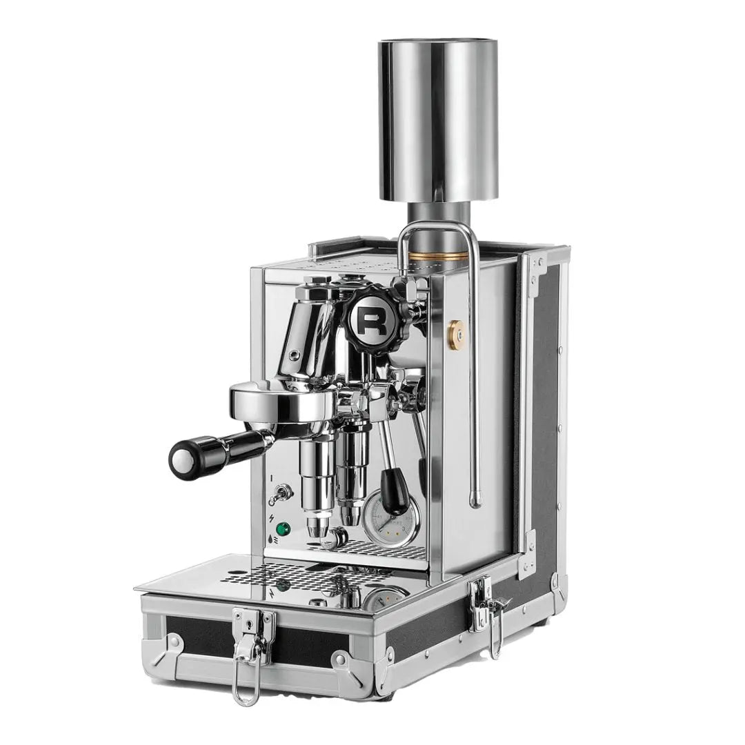 Rocket Porta Via D'portable Espressomaschinn-Rocket Espresso-Barista an Espresso