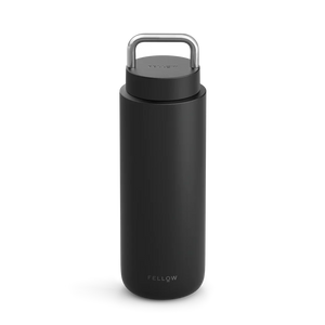 Mattschwaarz isoléiert Thermosbecher mat prakteschem Grëff fir Reesen, Deel vun Take away, Fellow, déi neiste Neiegkeeten, alles iwwer Kaffi.