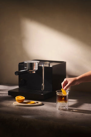 Series 1 Espresso Maschinn Kaffisbréider  - Schwaarz