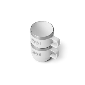 Rambler stapelbare Becher 177ml 2er-Pack - Wäiss YETI