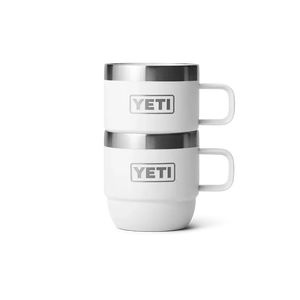 Rambler stapelbare Becher 177ml 2er-Pack - Wäiss YETI
