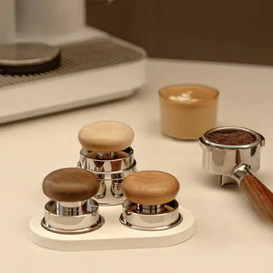 Pucks Espresso-Accessoiren-Set - aus Holz TIMEMORE