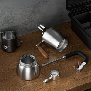 Aleman AK-74 Kachplack-Mëllechsdampfer | Professionelle dréchen Damp fir Latte Art