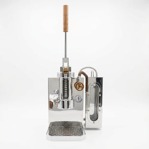 Aleman Gecko mauermontéiert Espressomaschinn mat manuellem Hiewel | Zero-Footprint 58 mm Bréihapparat