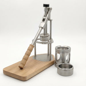 Aleman portabel handgepompte Espressomaschinn | Kontrolléier de Drock wéi s du wëlls.