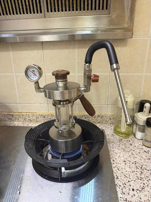 Aleman Z-Serie Visual Steam Station | Professionelle Mëllechschaummaschinn (Gatling-Modell)
