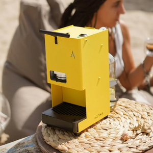 Aroma E.GO – Portabel italiennech Espressomaschinn fir Pods