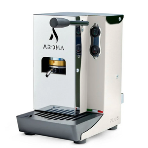 Aroma Plus+ – Kompakt italienesch Espressomaschinn fir Pods