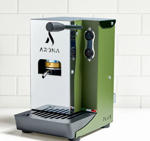 Aroma Plus+ – Kompakt italienesch Espressomaschinn fir Pods