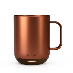 Ember elektresche Kaffisbecher V2, 295ml a Kupferfaarf mat stilreinem a moderne Design fir d'Kaffistemperatur ze kontrolléieren