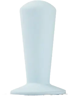 Hellblo Kaffis-Zousazstéck fir Espresso-Equipement, Luce Ersatzgrëff mat ergonomeschem Design.