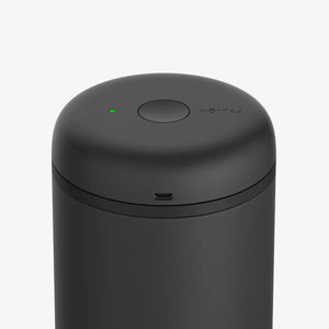 Matt schwaarzen elektresche Vakuumsbehälter fir Kaffi mat LED-Indikator, Deel vun Fellow, Lagerung, Neiegkeeten, alles iwwer Kaffi.