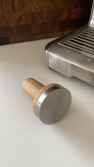 Sage Tamper aus Holz 53,4 mm