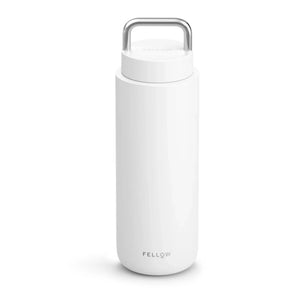 Wäiss isoléiert Thermosbecher mat Drooogrëff fir op d'Rees, Deel vun Take away, Fellow, dat Neitst, alles iwwer Kaffi.