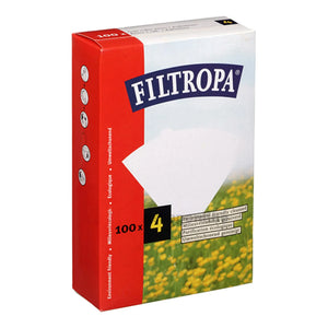 Filterpabeier Melitta-Stil ongebleich 1x4 100 Stéck FILTROPA