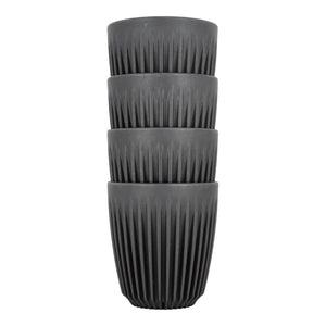 Becher 8oz Kueleschwaarz 4 Stéck - Huskee HUSKEE