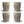 Becher 8oz Natur 4 Stéck - Huskee HUSKEE