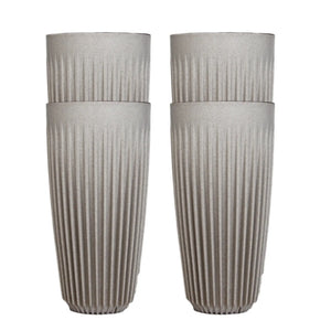 Becher 16oz Natur 4 Stéck - Huskee HUSKEE