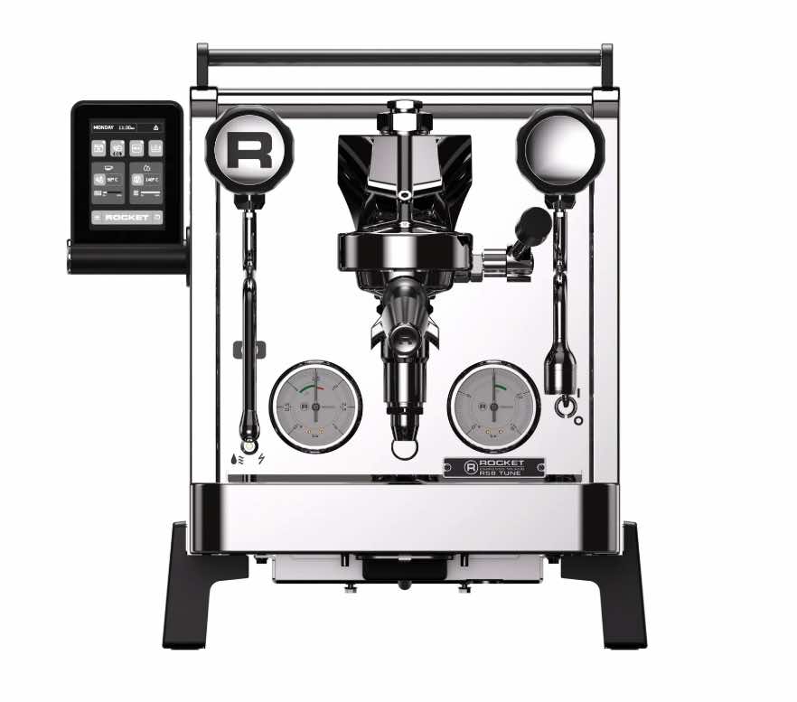 Rocket Espresso R58 ofgestëmmten Espresso-Maschinn
