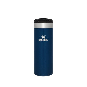 Stanley Aerolight Thermosbecher bloen - 0,5 L aus Metall mat Deckel, designt fir waarm a kal Gedrénks.
