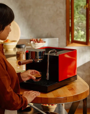 Series 1 Espresso Maschinn Kaffisbréider  - Schwaarz