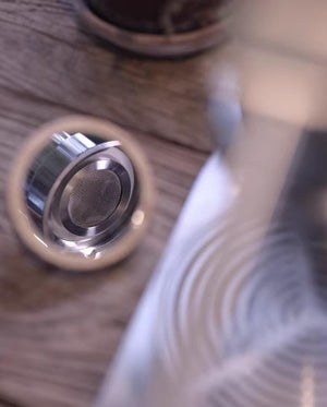 Aleman Sniper Espressomaschinn mat manuellem Hiewel | Precision Tower aus Edelstahl