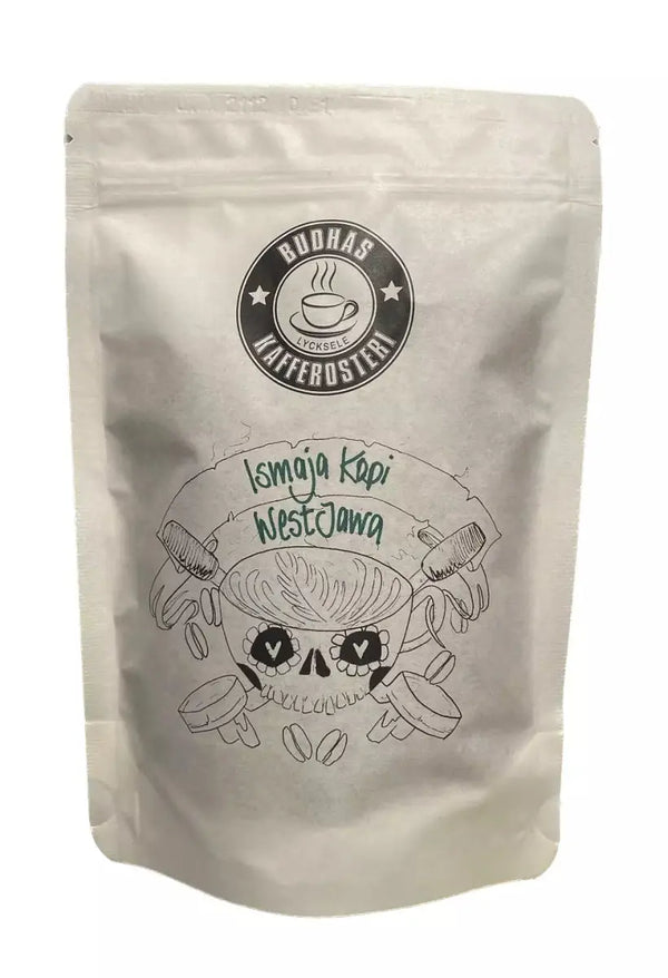 Ismaja Kopi Indonesia - Ganz Bounen hell Rëstung fir Filterbréiung 200 g - Barista an Espresso