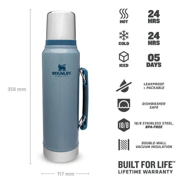 Thermos Hammertone Ice 1L - Stanley - Barista och Espresso