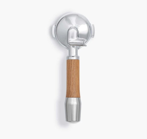 Wood Portafilter 58 mm single spout-Portafilter-Wiedemann Manufuktur-Elegant-Ek-Barista och Espresso